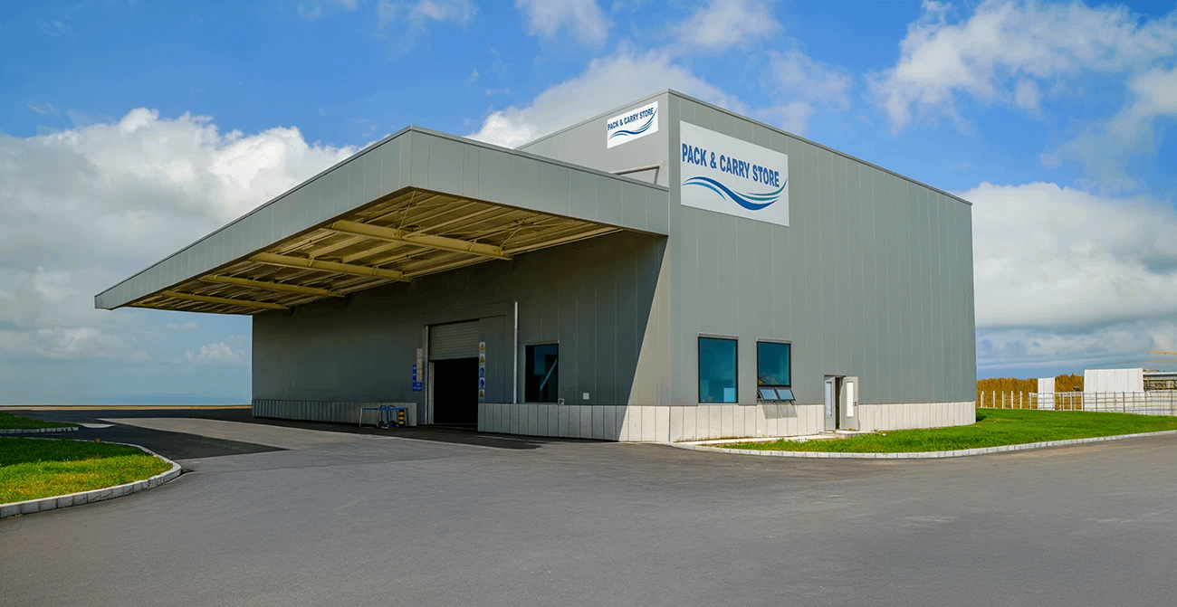 pack-and-carry-store Entrepôt Pack & Carry Store vu de l’extérieur